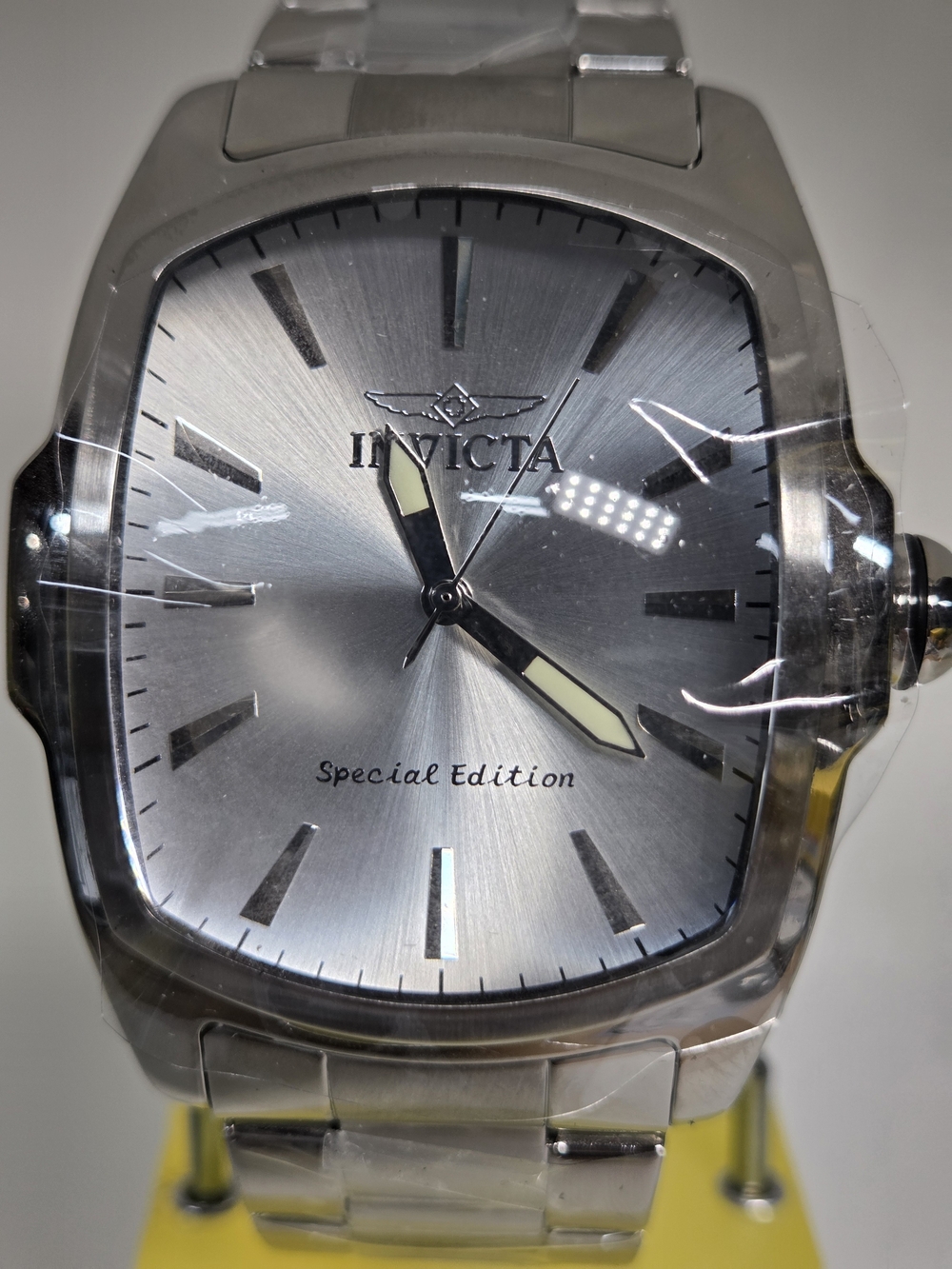 Invicta Lupah Special Edition Men's Watch 50798 47mm Steel W/Silver Dial New!